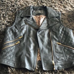 Leather Vest